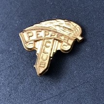 Vintage Gold Tone Pepper Club Small Brooch Pin 0.5&quot; x 0.5&quot; - £14.65 GBP