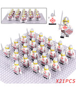 Medieval Holy Sepulchre Knights Army Set 21pcs Minifigure - $28.89