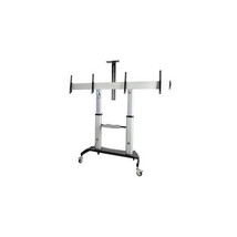 Startech.Com Stndmtvduo Heavy Duty Dual Screen Rolling Tv Stand For 37-60IN Vesa - £741.78 GBP