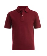 Chaps Boys&#39; Polo ,Size M (5/6)  , Burgundy( Maroon) ,NEW - $245.46 MXN