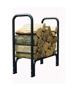 Panacea Black Powder Coated Steel Log Rack - $1,006.84 MXN