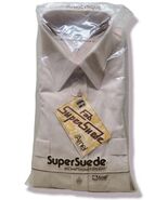 Vintage Martell Fab Super Suede Men's Shirt USA Long Sleeve Button- LARG... - $56.22