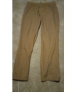 Old Navy Ultimate Straight Chino Pants Men Size 31X32 Tan Flat Front Casual - $351.18 MXN