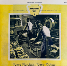 1947 Pennsylvania Tires Advertisement Automobilia Penn-Craft Park Vintag... - $42.03 CAD