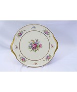 Tirschenreuth Bavaria The Queens Rose Two Handled Tray Platter  10&quot; Diam... - $44.09