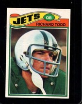 1977 Topps #118 Richard Todd Ex (Rc) Ny Jets *X109602 - £3.44 GBP