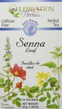 Celebration Herbals Senna Leaf Tea Pq 24 Bag, 0.02 Pound - £9.07 GBP