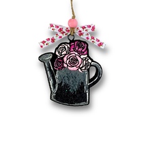 Roses In A Watering Can Car Freshie - $16.00