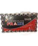 Heavy Duty Metal Chain Style License Plate Frame – Chrome Finish, Univer... - $19.95