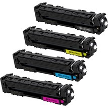 HP LASERJET M252dw M277 201X toner set  CF400X CF401X CF402X CF403X - £118.02 GBP