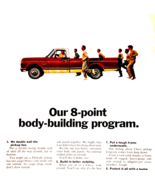 1970 Chevrolet Fleetside Pickup Advertisement Vintage Automobilia Truck ... - $456.77 MXN