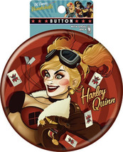 DC Comics Harley Quinn Bombshell Image 6 Inch Button with an Easel Back ... - $5.94