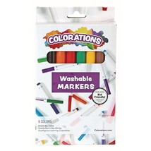 BoldArt Conical Tip Clic Markers - Vibrant 8 Color Set for Coloring, Drawing, an - $16.82