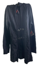 Yoki Sports Womens Cardigan Knitted-Jacket, Black-XL - $64.19