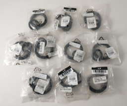 Pottery Barn 2&quot; Drapery Curtain Rings SET OF 10 Antique Bronze Double Ring NEW! - £39.92 GBP