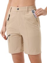 Hartpor Women'S 7" Lightweight Casual Summer Shorts With Pockets Quick Dry Golf - $39.97