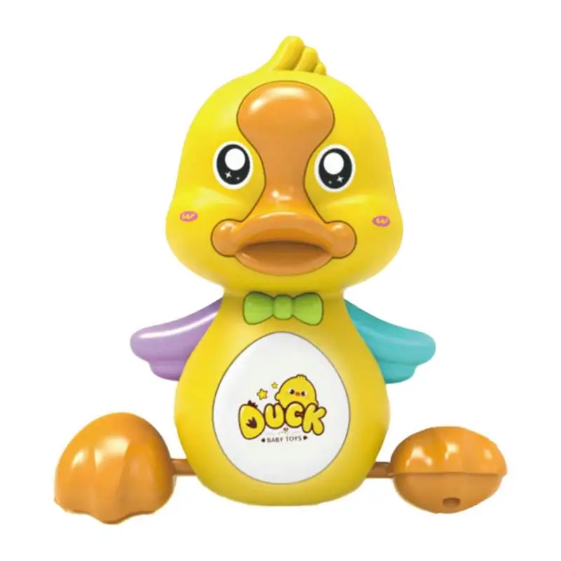 Musical Dancing Duck Toy Electric Moving Duck Funny Blink Eyes Flashing Light - £14.98 GBP