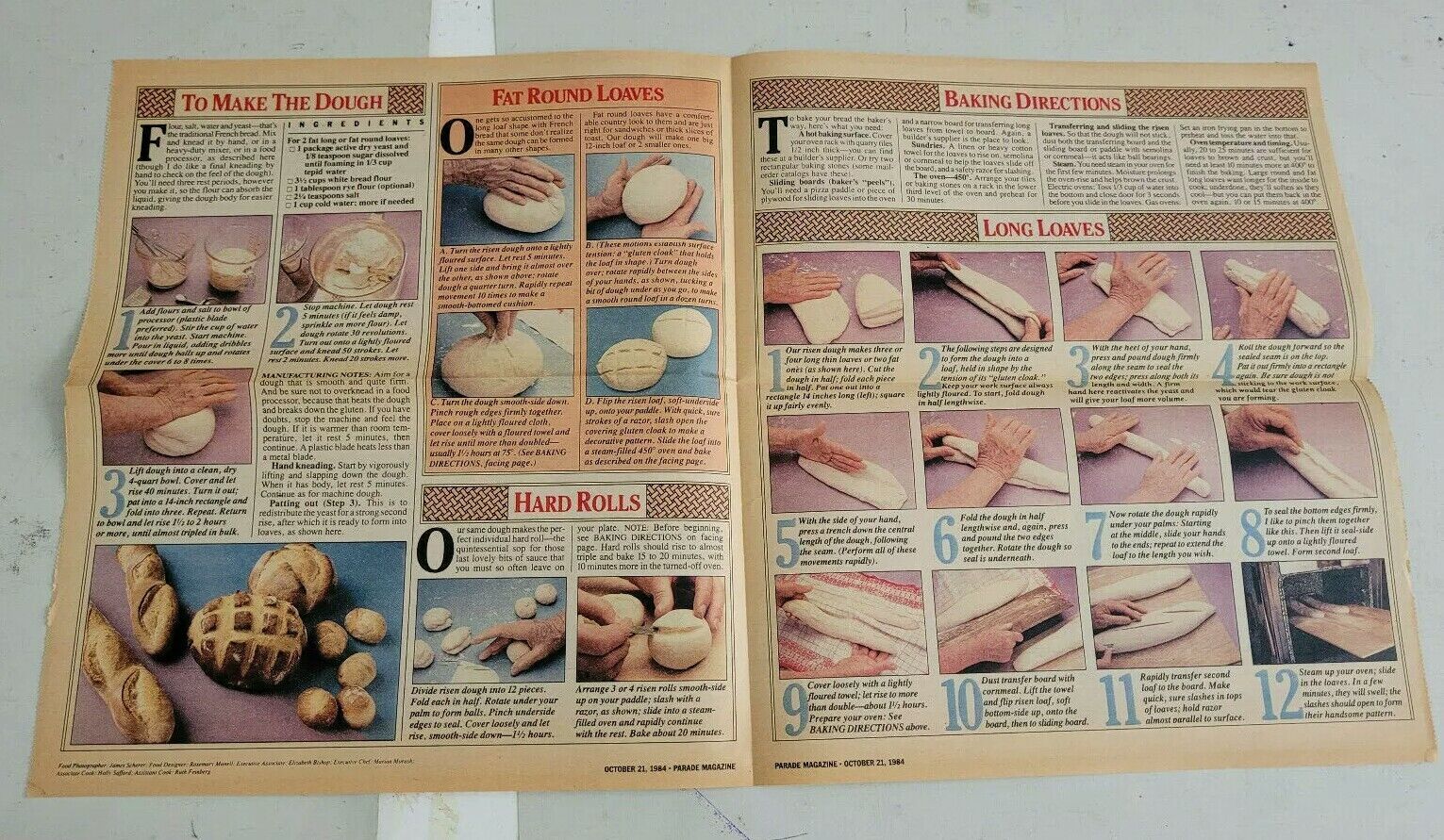 From Julia Childs Kitchen Your Own French Bread 1964 Yummy Item image 2