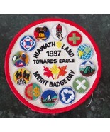 Boy Scout Merit Badge Day Patch Hiawath Land Towards Eagle 1997 - $7.91