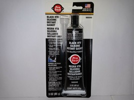 BLACK Silicone RTV Pro Seal 3 oz. Instant Gasket N80046 PROSEAL USA - £6.14 GBP