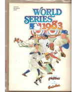 1983 World Series Official Program Orioles Phillies - €48,56 EUR