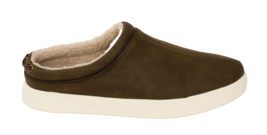 Bullboxer Men&#39;s 10 Olive Faux Leather B-52  Faux Fur Lined Clogs Slip On... - $44.54