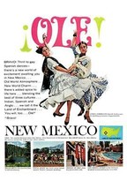 New Mexico Tourism Magazine Ad Print Design Advertising - £10.11 GBP