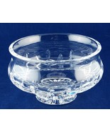 Crystal Glass Bowl Candy Dish Footed 5-1/4&quot; Diameter Heavy  - $161.55 MXN