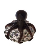 Sandstream Octopus Paperweight Glass Sculpture - $43.51