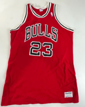 Vtg Chicago Bulls Macgregor Sandknit Michael Jordan Jersey Size L But Fits Small - £47.36 GBP