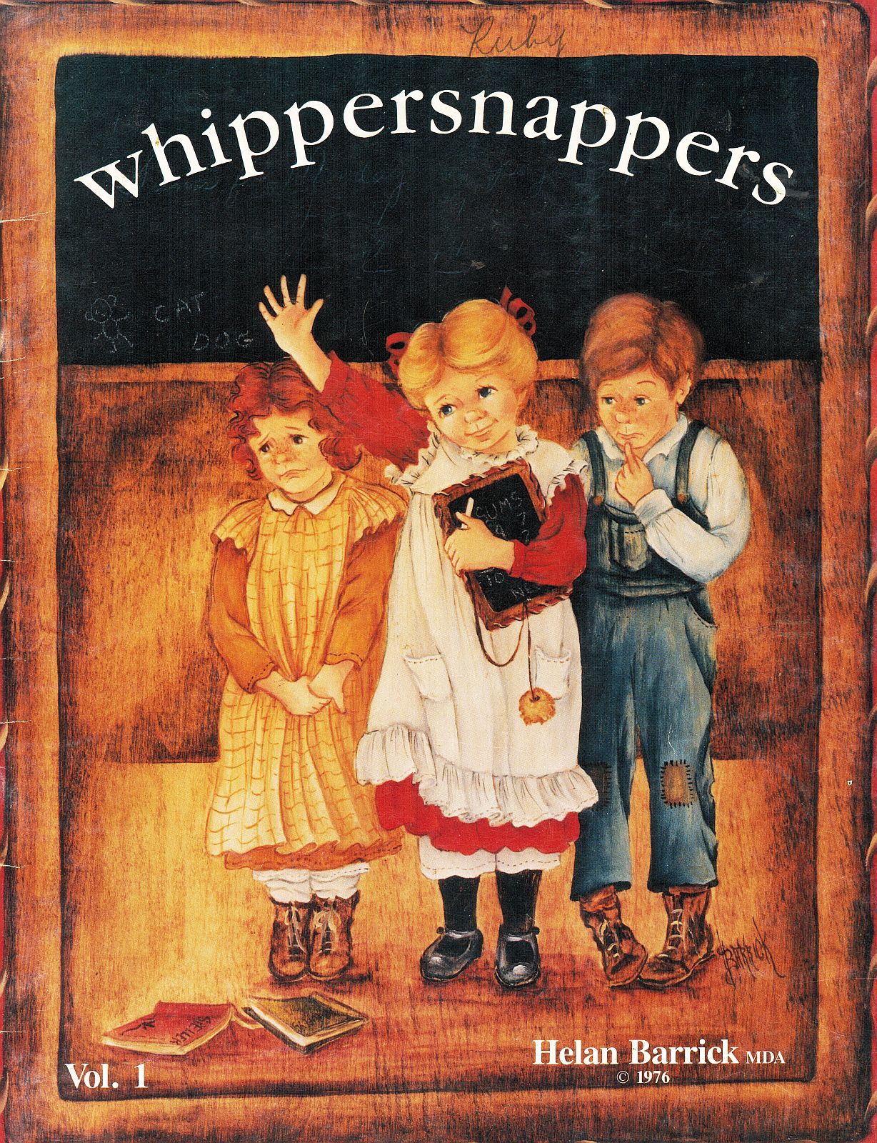 Primary image for Tole Decorative Painting Whippersnappers V1 Helan Barrick Oils Book