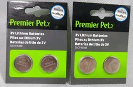 4-Pack Premier Pet 3V Lithium Batteries GAC11-16388 - £6.69 GBP