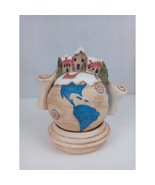 Vintage Ceramic Christmas World Good Boys &amp; Girls List 7.5&quot; tall - €21,19 EUR