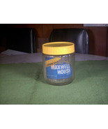 Vtg Glass Maxwell House Coffee Storage Jar 1lb. Rare - Anchor Hocking #L... - £19.57 GBP