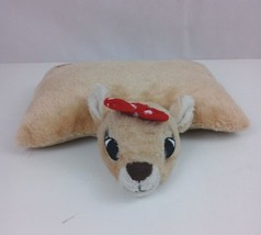 Rudolph The Red Nosed Reindeer 50&#39;th Anniersary Clarice Pillow Pet Plush... - $14.84