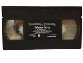 Vintage Bananas In Pajamas Pajama Party VHS Tape 1997 No Cover Sleeve Rare - £19.04 GBP