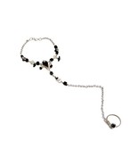 Mia Jewel Shop Teardrop Stone Chip Stone Dangle Silver Metal Chain Link ... - $19.79