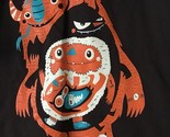 Teefury Ghibli LARGE The Monsters Within Tribute Parody Shirt BROWN - $14.00