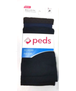 3 pair Peds Comfort Trousers Socks Non Binding Stay-Up, Shoe Size 5-10 B... - $9.89