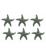 Cast Iron Verdigris Nautical Sea Star Shell Starfish Decorative Accent S... - $40.99 CAD