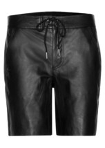 Leather Pants Short Black Shorts Size Women Straight Vegan New High Leg ... - $528.44 MXN+