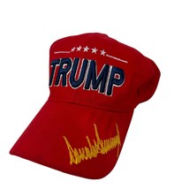 President Donald Trump Gold Stitched Red Adjustable Strap Hat - $49.49