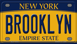 Brooklyn New York Novelty Mini Metal License Plate Tag - £11.95 GBP