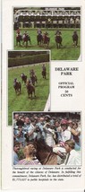 1981 - August 9th - Delaware Park program in MINT Condition - £15.62 GBP