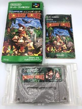 Super Donkey Kong Country Super Famicom Super Nintendo SNES COMPLETE box+manual - £18.31 GBP