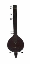 RARE Sitar Guitar  Home Accent Decor Music Instrument  with hooks Table Top 14&quot; - £18.29 GBP