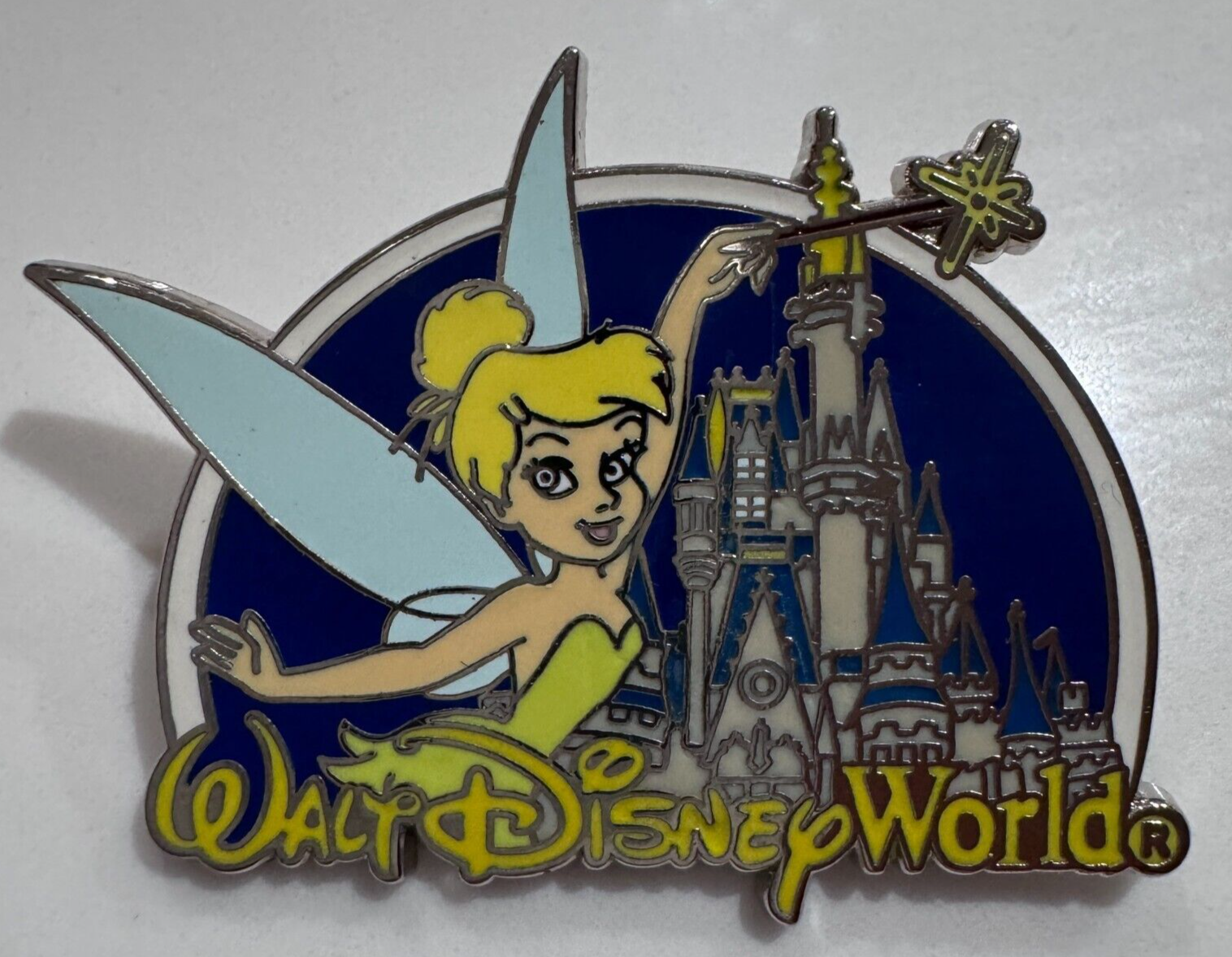 Disney Walt Disney World Tinkerbell 2007 Castle Pin - $11.87
