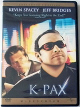 K-PAX ~ Kevin Spacey, Jeff Bridges, Collector&#39;s Edition, 2002 Drama ~ DVD - £9.45 GBP