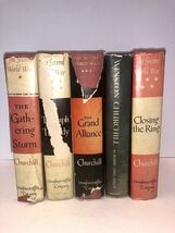 Winston Churchill THE SECOND WORLD WAR Lot of 4 Hardcovers 1949-1953 + B... - $34.00