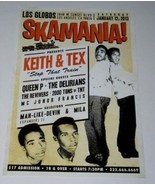 Keith &amp; Tex Skamania Concert Promo Ad Vintage 2013 L.A. Ca Queen P The D... - $19.99